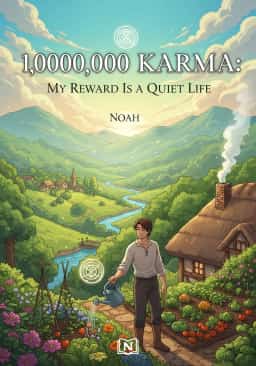 1,000,000 Karma: My Reward Is a Quiet Life novel cover