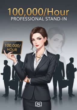100,000/Hour Professional Stand-in novel cover