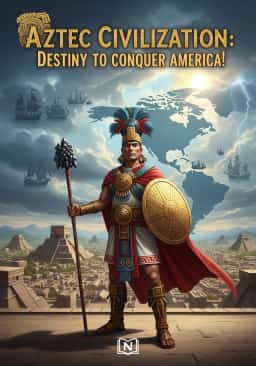 Aztec Civilization: Destiny to Conquer America! novel cover