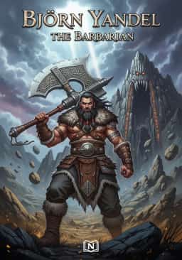 Bjorn Yandel the Barbarian novel cover
