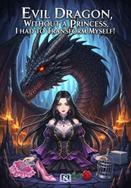 Evil Dragon, Without a Princess, I Had to Transform Myself! novel cover