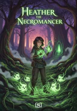 Heather the Necromancer novel cover