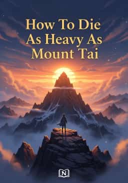 How To Die As Heavy As Mount Tai novel cover