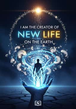 I am the creator of New Life on the Earth novel cover