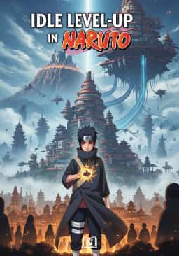 Idle Level-Up in Naruto novel cover