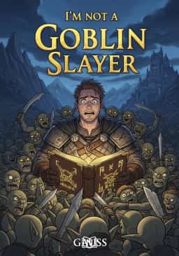 I’m not a Goblin Slayer novel cover