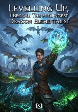 Levelling Up, I Became The strongest Dragon Elementalist novel cover