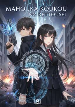 Mahouka Koukou no Rettousei novel cover