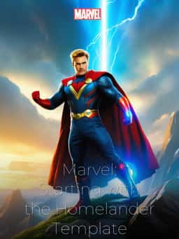 Marvel: Starting with the Homelander Template novel cover