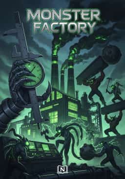 Monster Factory novel cover