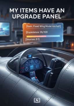 My Items Have an Upgrade Panel novel cover
