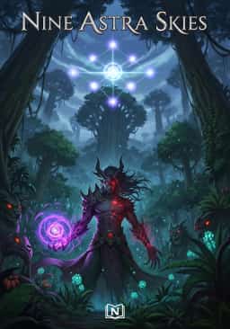 Nine Astra Skies novel cover