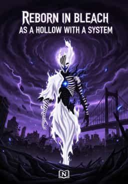 Reborn in bleach as a hollow with a system novel cover