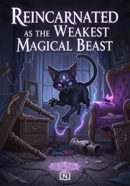 Reincarnated as the Weakest Magical Beast novel cover