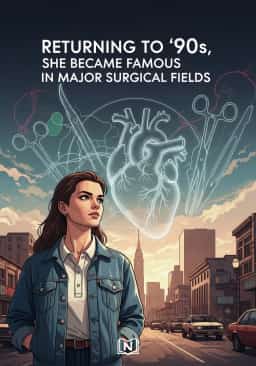 Returning to ’90s, She Became Famous in Major Surgical Fields novel cover