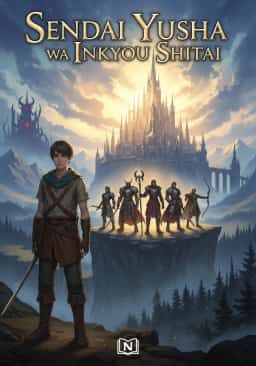 Sendai Yuusha wa Inkyou Shitai novel cover