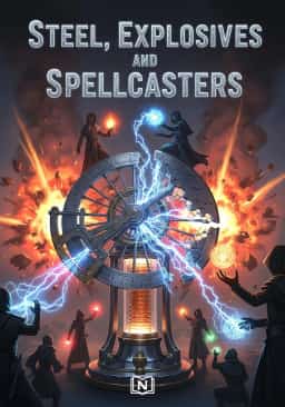 Steel, Explosives, and Spellcasters novel cover