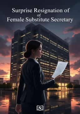 Surprise Resignation of Female Substitute Secretary novel cover