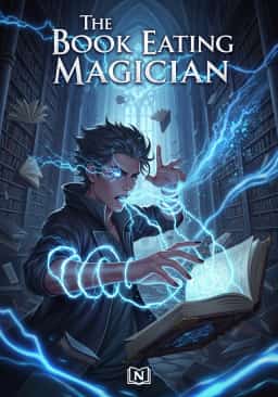 The Book Eating Magician novel cover