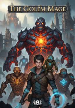 The Golem Mage novel cover