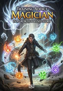 Training Addict Magician in a Growth-Focused Story novel cover