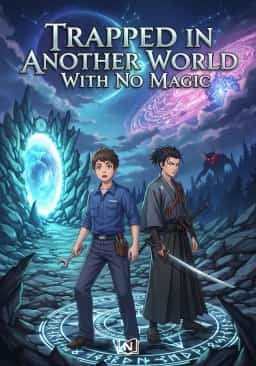 Trapped in Another World With No Magic novel cover