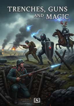 Trenches, Guns, and Magic novel cover