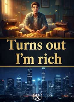 Turns out I'm rich novel cover