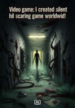 Video game:I created silent hil scaring game worldwid! novel cover