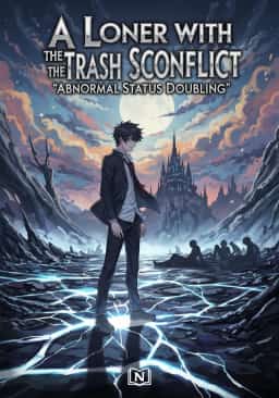 A Loner With The Trash Skill 'Abnormal Status Doubling' novel cover