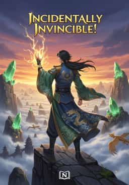 Accidentally invincible! novel cover