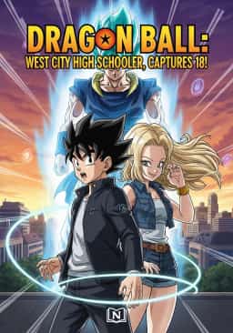 Dragon Ball: West City High Schooler, Captures 18! novel cover