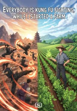 Everybody is Kung Fu Fighting, While I Started a Farm novel cover