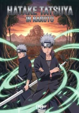 Hatake Tatsuya in Naruto novel cover