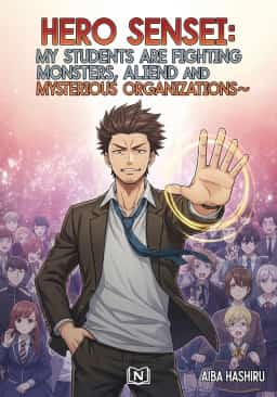 Hero Sensei: My students are fighting monsters, aliens, and mysterious organizations~ novel cover