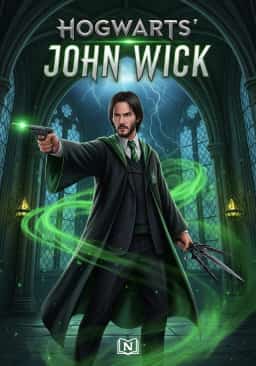 Hogwarts’ John Wick novel cover