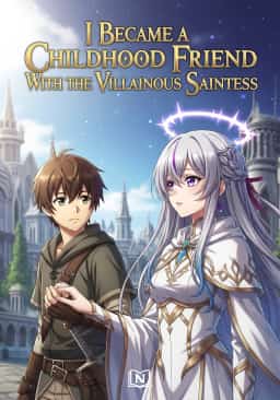 I Became a Childhood Friend With the Villainous Saintess novel cover