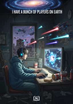 I have a bunch of players on Earth novel cover