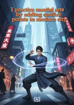 I practice martial arts by adding skill points in modern city novel cover