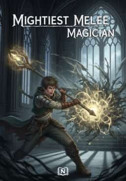 Mightiest Melee Magician novel cover