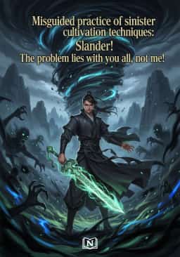 Misguided practice of sinister cultivation techniques: Slander! The problem lies with you all, not me! novel cover