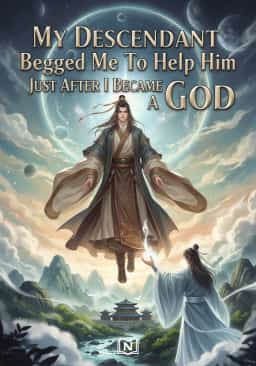 My Descendant Begged Me To Help Him Just After I Became A God novel cover