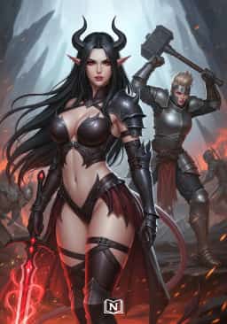 My Yandere Succubus Daughter is Mommy-Warrior's Natural Enemy novel cover