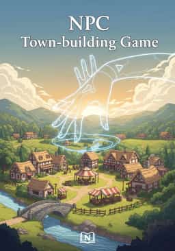 NPC Town-building Game novel cover