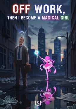 Off Work, Then I Become a Magical Girl novel cover