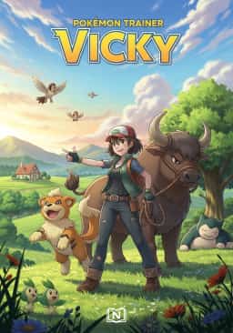 Pokemon Trainer Vicky novel cover