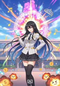 The Almighty Rich Daughter Is Explosively Cool novel cover