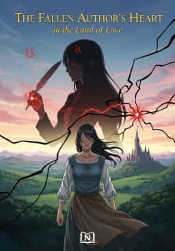 The Fallen Author's Heart in the Land of Love novel cover
