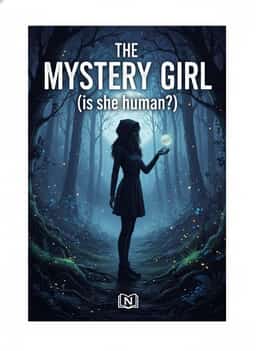 THE MYSTERY GIRL ( is she human?) novel cover