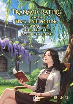 Transmigrating into the Female Supporting Character with a Good Life in a Laid-Back Novel novel cover